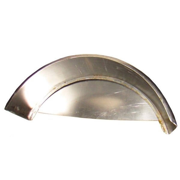 Aftermarket Steel Single Axle Trailer Fender with Back for 14" & 15" Tires (9" x 32" x 15") TLR74-0001 - main